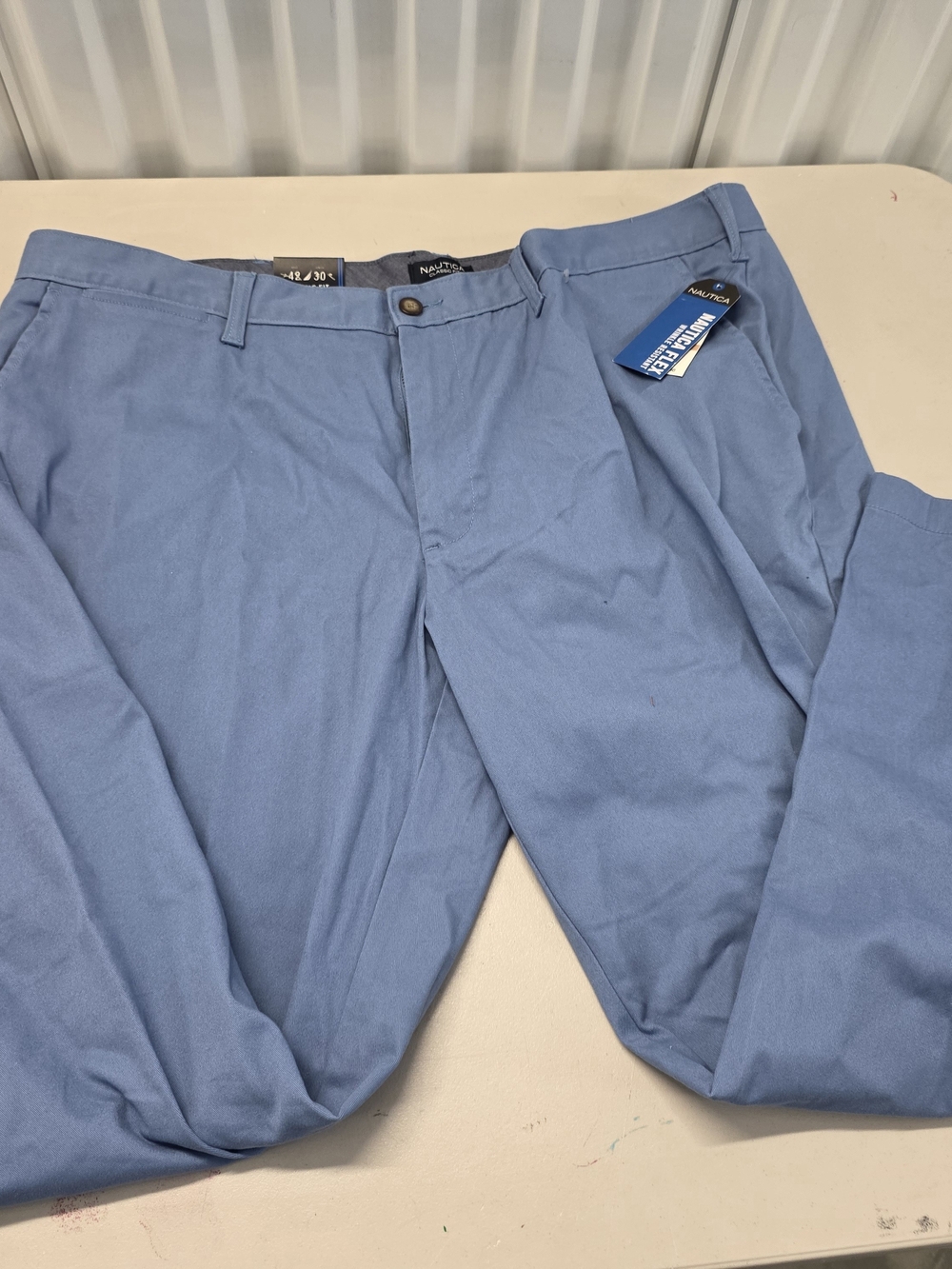 Nautica Classic Fit Clipper Flex Pants Men's Size 42x30 NWT